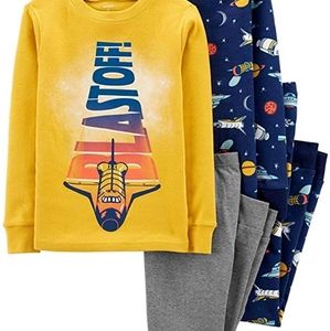Carter's 100% Cotton Snug Fit 4 piece Pajamas